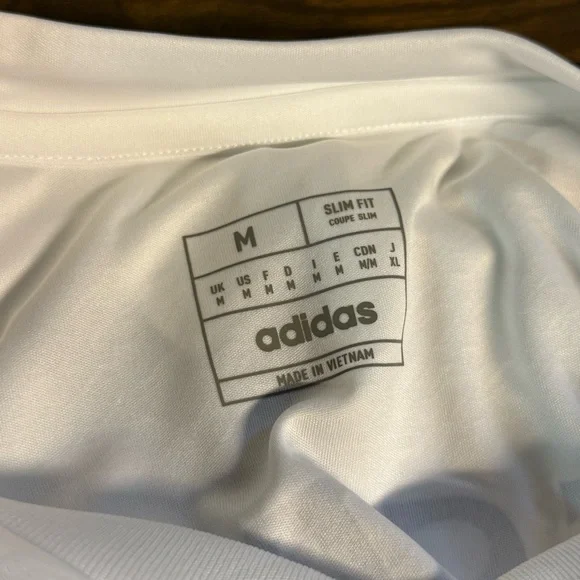 NEW - Adidas White Real Madrid Lester Home Jersey 24/25 - Medium #7